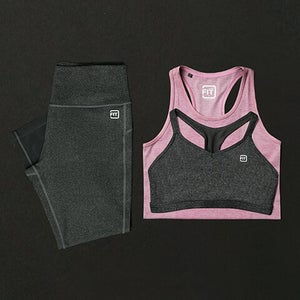 IdealFit Ensemble - Le Complet - Legging, Débardeur & Brassière