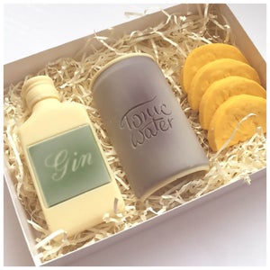 Gin and Tonic Handmade Dark and White Belgian Chocolates