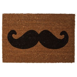 Moustache Doormat