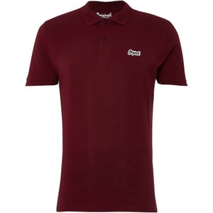 Jack & Jones Originals Men's Jet Jersey Polo Shirt - Cordovan