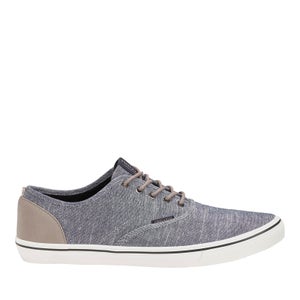Jack & Jones Men's Heath Chambray Trainers - Navy Blazer