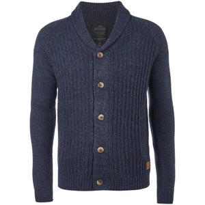 Threadbare Men's Danvers Cardigan - Navy Twist