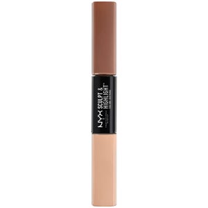 NYX Professional Makeup Sculpt & Highlight Face Duo - Taupe/Ivory