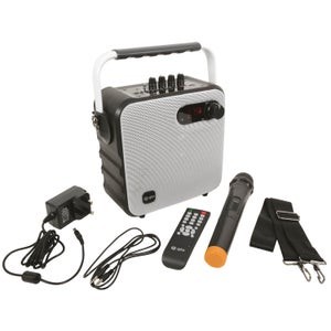 QTX Portable Bluetooth Party Speaker - White