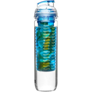 Sagaform Fresh Bottle with Fruit Piston - Blue