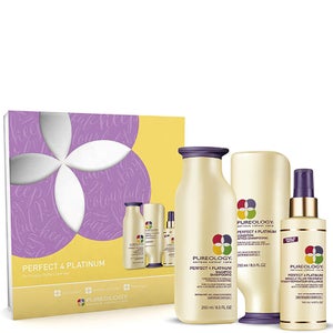 Pureology Perfect 4 Platinum Gift Set (Worth £60.50)