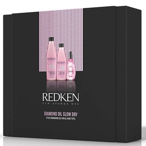 Redken Diamond Oil Glow Dry Gift Pack (Worth £64)