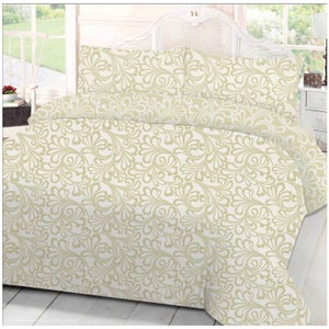 Dreamscene Mayfair Duvet Set - Cream