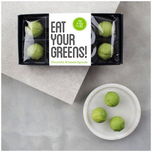 Eat Your Greens Box of Chocolate Brussels Sprouts