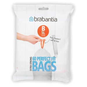 Brabantia PerfectFit Dispenser Pack B - 5 Litre (Pack of 60)