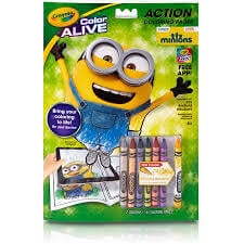 Minion Crayon Book