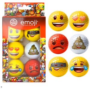 Mixed Novelty Golf Balls (6 Pack)