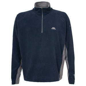 Trespass Men's Tron Half Zip Fleece Jumper - Navy