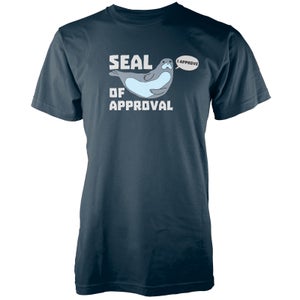 T-Shirt Homme/Femme Seal Of Approval - Bleu Marine