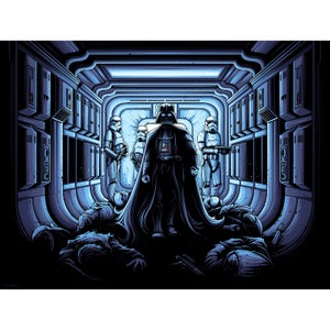 Star Wars - I Find Your Lack of Faith Disturbing Print by Dan Mumford (450mm x 610mm)