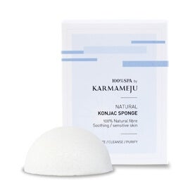 Karmameju Eponge Konjac nettoyante-exfoliante