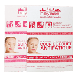 HAYASEI Masque Tissu Visage Anti-Imperfection / Anti-Fatigue