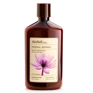 AHAVA Mineral Botanic Velvet Cream Wash Lotusblüte & Kastanie