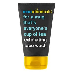 Anatomicals Manatomicals FOR A MUG THAT’S EVERYONE’S CUP OF TEA. EXFOLIATING FACE WASH.