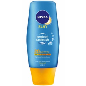 NIVEA Sun Protect & Refresh Sonnenlotion LSF 20