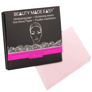 Beauty Made Easy Pink Oil Blotting Papers