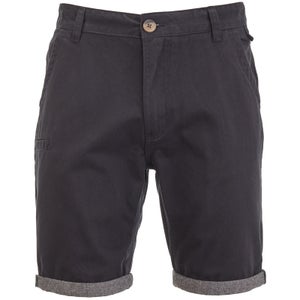Brave Soul Men's Hansen Cham Chino Shorts - Navy