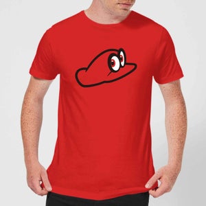 T-Shirt Cappy Super Mario Odyssey Nintendo - Rouge