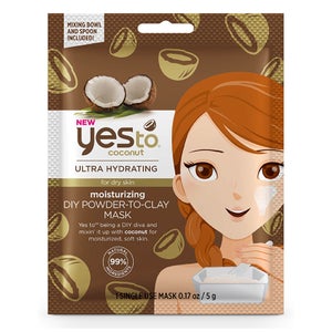 yes to Coconuts Moisturizing DIY Powder-to-Clay Mask 5g