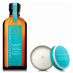 Moroccanoil Treatment 100ml with FREE Candle (Worth £42.85)