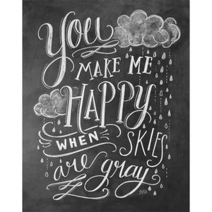 Lily & Val You Make Me Happy Art Print