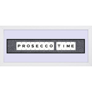 Playing Card Co 'Prosecco Time' Framed Vintage Style Playing Cards - 66x 25cm