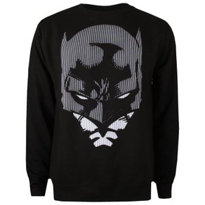 DC Comics Men's Batman Lines Sweatshirt - Black