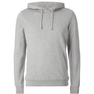 Brave Soul Men's Clarence Hoody - Light Grey Marl