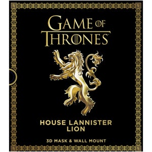 Máscara 3D León Casa Lannister Juego de Tronos