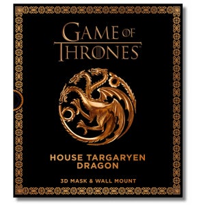 Game of Thrones House Targaryen 3D-drakenmasker