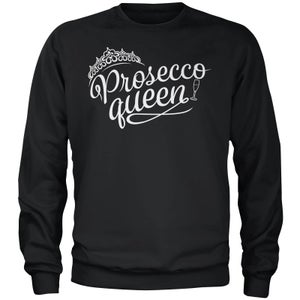 Prosecco Queen Black Sweatshirt