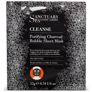 Sanctuary Spa Charcoal Bubble Sheet Mask