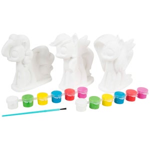 My Little Pony 3 Pack Paint Your Own Figure Craft Set