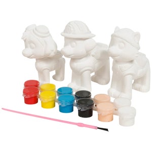 Paw Patrol Girls 3 Pack Paint Your Own Figure Craft Set