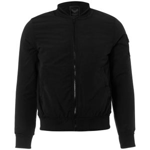 Brave Soul Men's Bert Bomber Jacket - Black