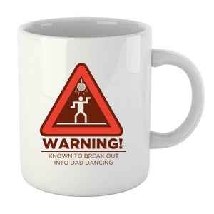Warning Dad Dancing Mug