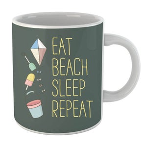 Eat Beach Sleep Repeat Mug