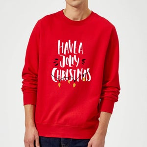 Have a Jolly Christmas Sweatshirt - Red