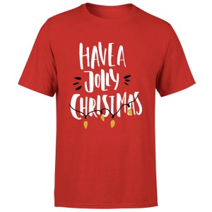 Have a Jolly Christmas T-Shirt - Red