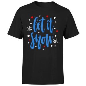 Let it Snow T-Shirt - Black