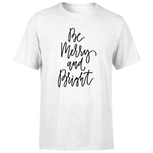 Be Merry and Bright T-Shirt - White