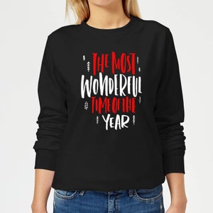 The Most Wonderful Time Women's Sweatshirt - Black