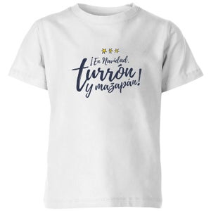 Turron Kids' T-Shirt - White