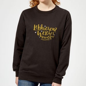 International Lebkiuchen Women's Sweatshirt - Black