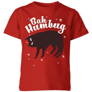 Bah Humbug Kids' T-Shirt - Red